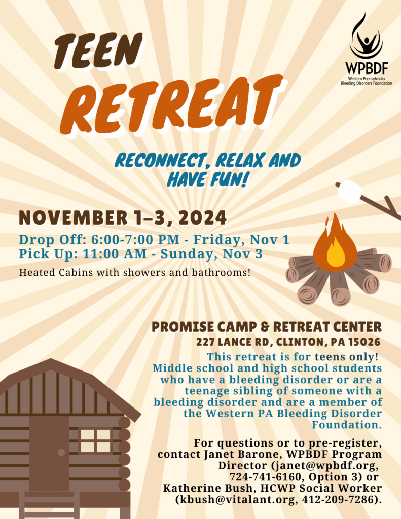 Teen Retreat Flyer